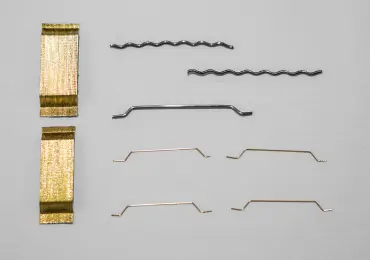 Glued Hooked End Brass Coated Steel Fiber GHEB SF-06
