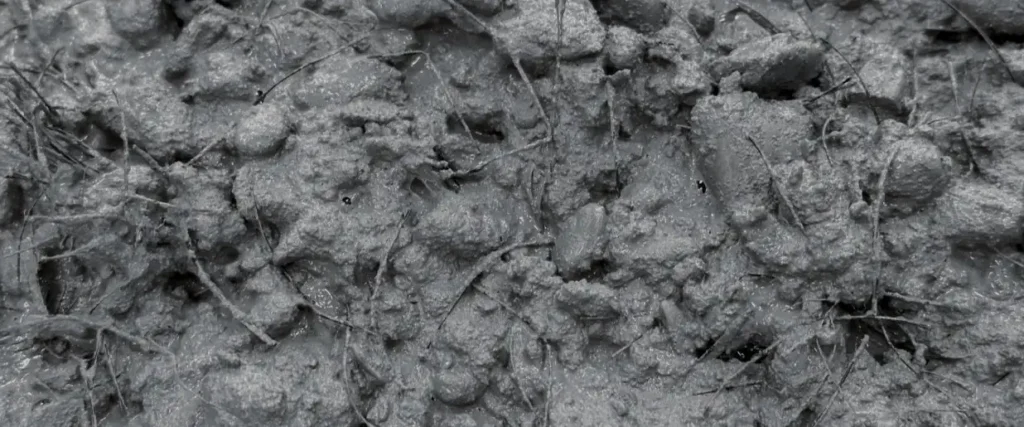 fibers distribute throughout the concrete